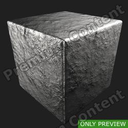 PBR Substance Material of Silver